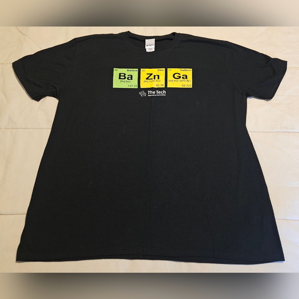 Tech Museum Ba Zn Ga T-Shirt Size XL NWOT